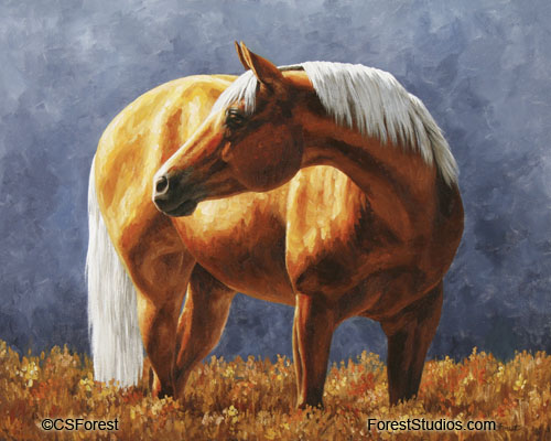 palomino quarter horse